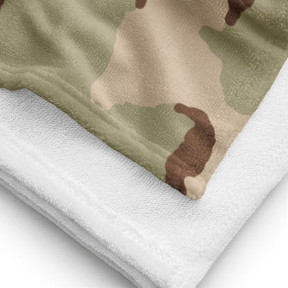 Three-Color Desert Camo Towel