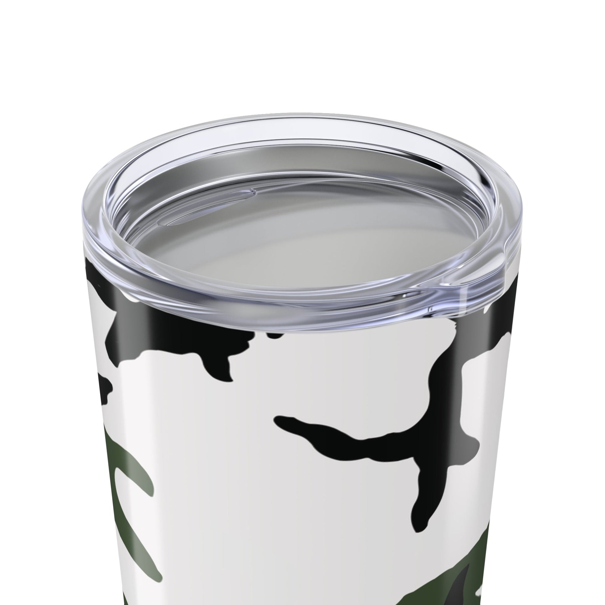 Three-Color Snow Camo 20oz Tumbler _ Concealing Coloration