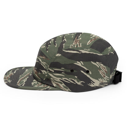 Tiger Stripe Camo Ripstop 5 Panel Cap