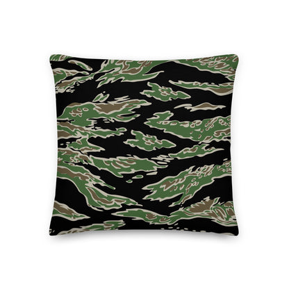 Tiger Stripe LLS Camo 18" Throw Pillow _ Concealing Coloration