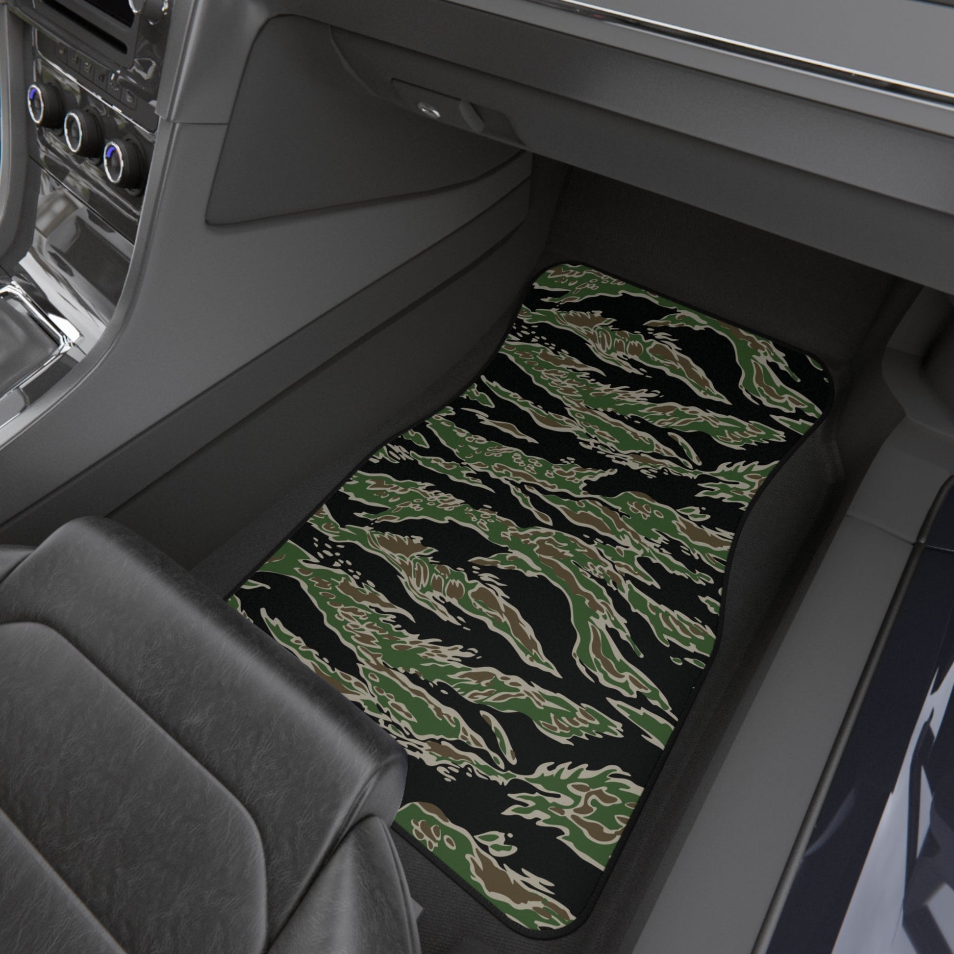 Tiger Stripe LLS Camo All-Weather Car Mats (Set of 4) _ Concealing Coloration