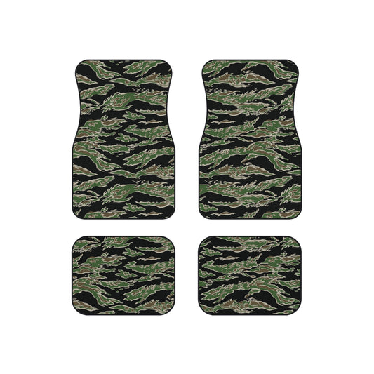 Tiger Stripe LLS Camo All-Weather Car Mats (Set of 4) _ Concealing Coloration