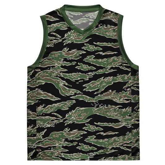 Tiger Stripe LLS Camo Basketball Jersey