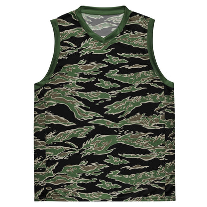 Tiger Stripe LLS Camo Basketball Jersey - Concealing Coloration