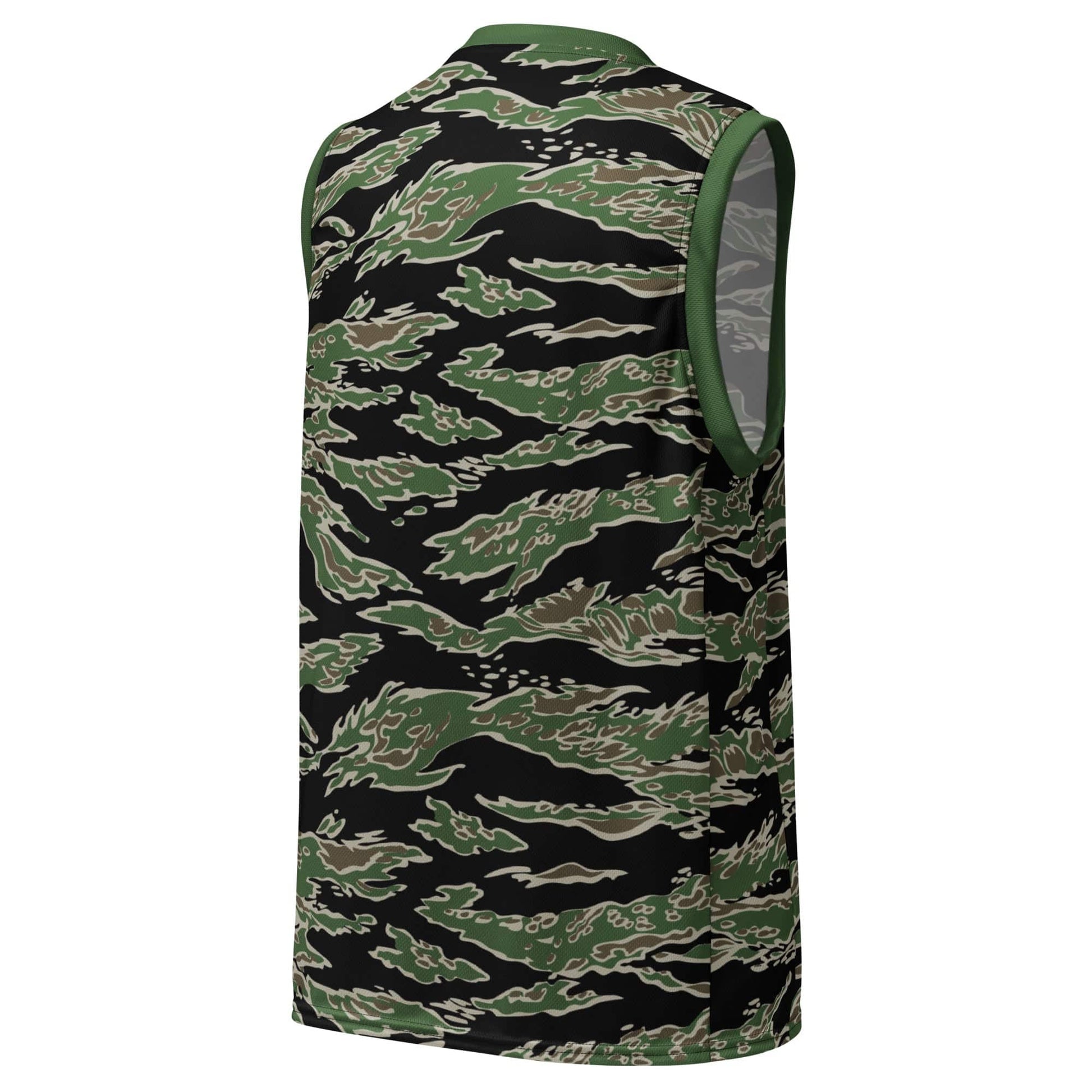 Tiger Stripe LLS Camo Basketball Jersey - Concealing Coloration