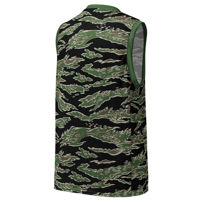 Tiger Stripe LLS Camo Basketball Jersey - Concealing Coloration
