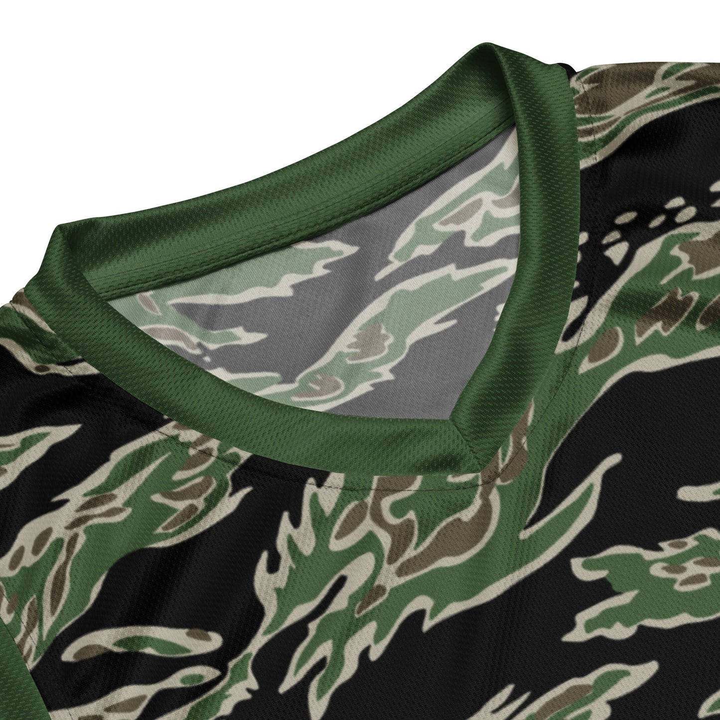 Tiger Stripe LLS Camo Basketball Jersey - Concealing Coloration