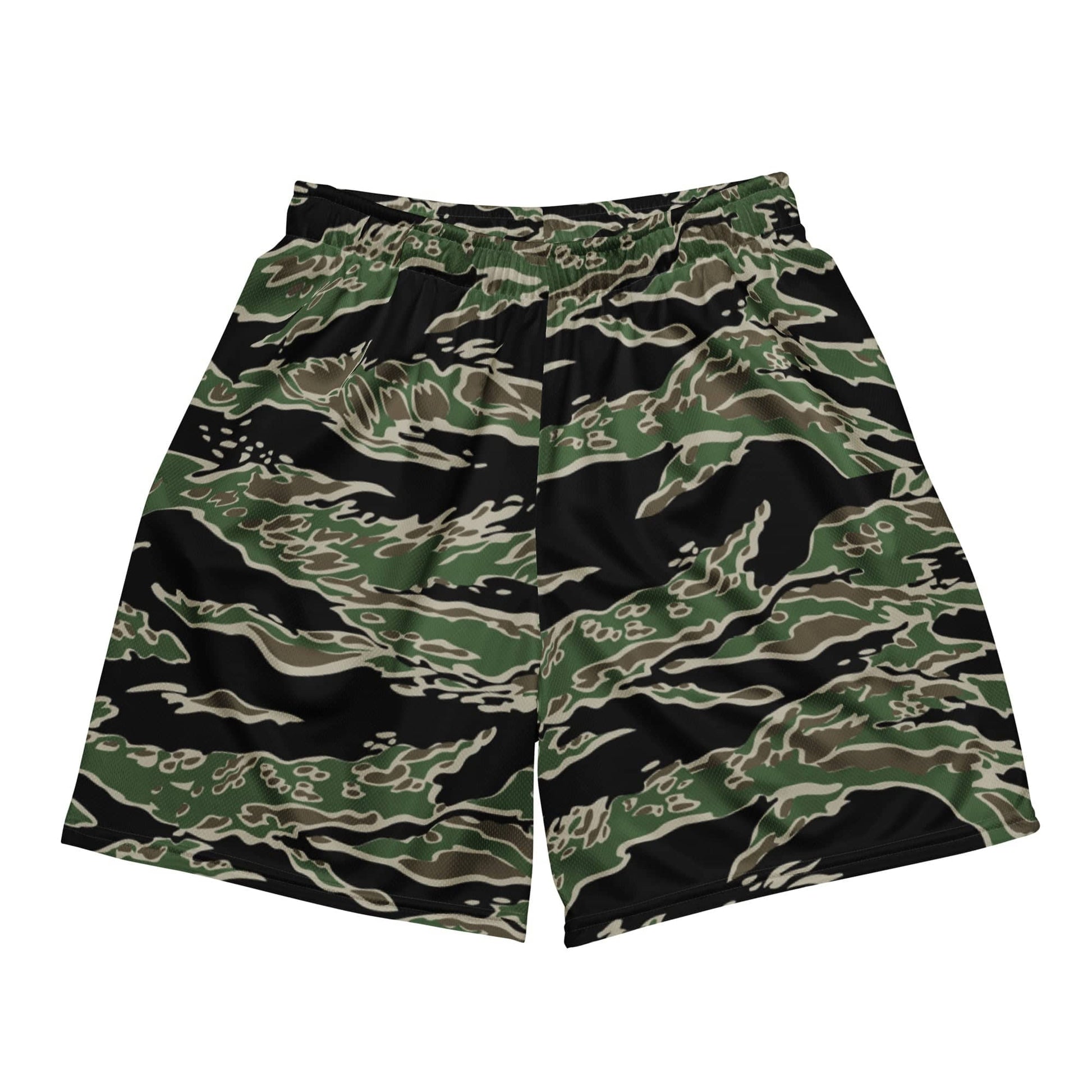 Tiger Stripe LLS Camo Basketball Shorts _ Concealing Coloration