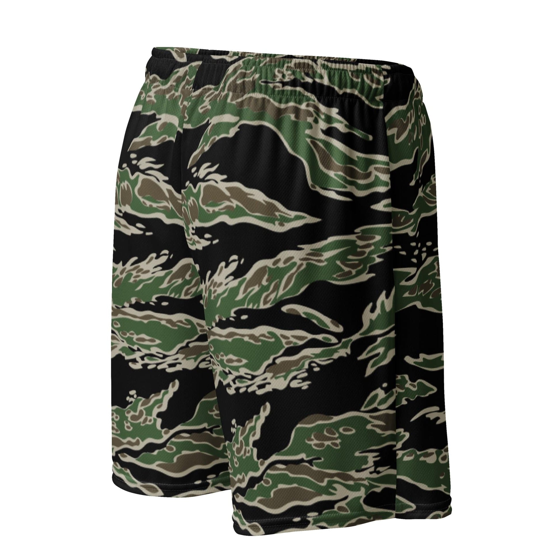 Tiger Stripe LLS Camo Basketball Shorts _ Concealing Coloration