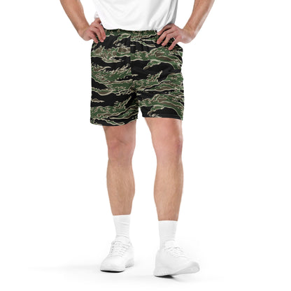 Tiger Stripe LLS Camo Basketball Shorts _ Concealing Coloration
