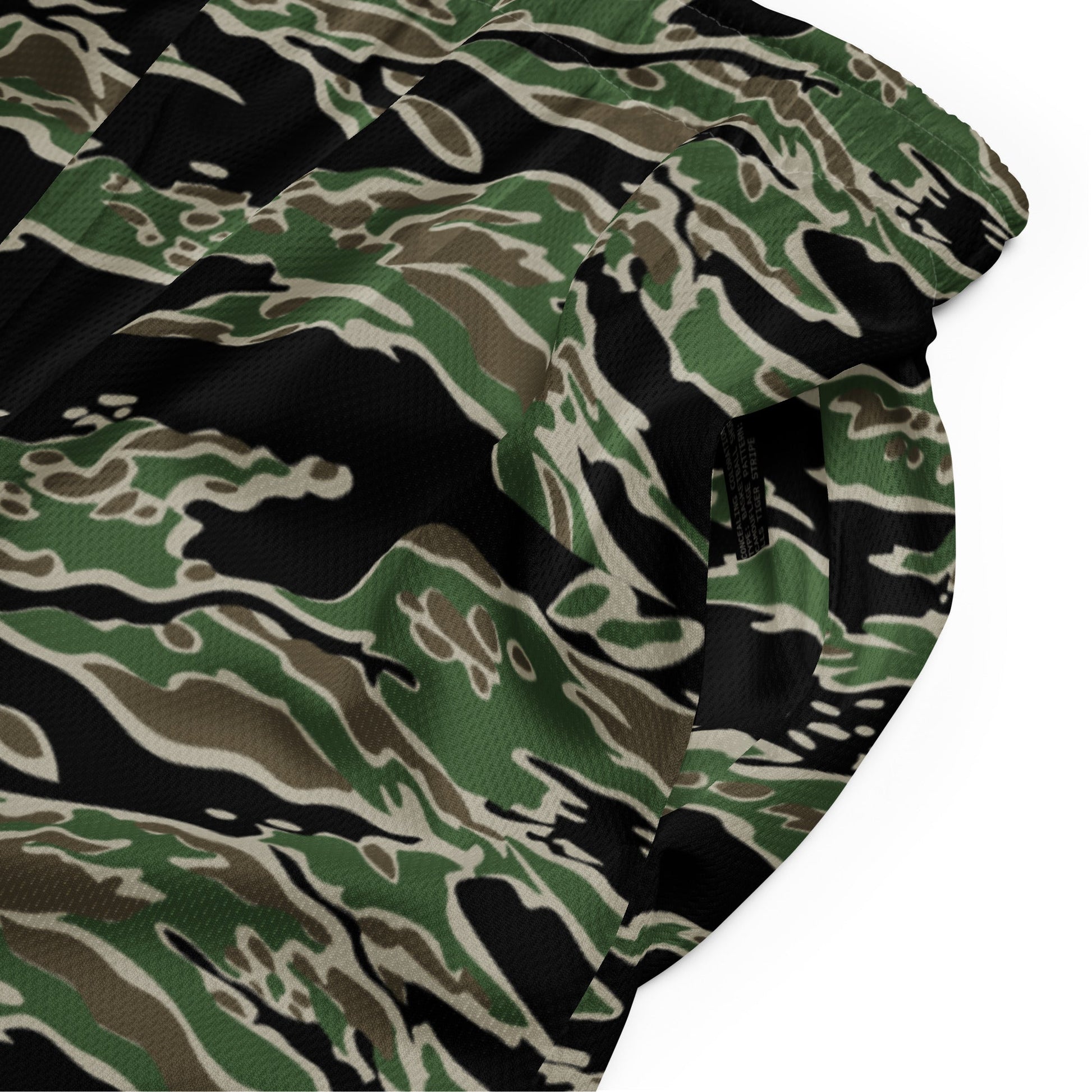 Tiger Stripe LLS Camo Basketball Shorts _ Concealing Coloration