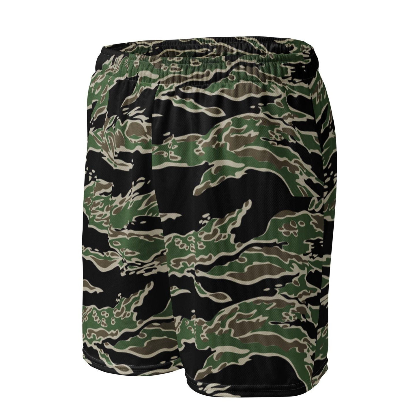Tiger Stripe LLS Camo Basketball Shorts _ Concealing Coloration