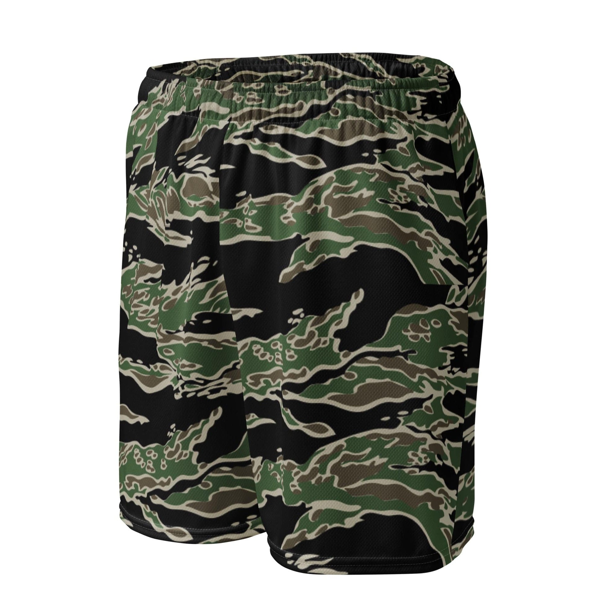 Tiger Stripe LLS Camo Basketball Shorts _ Concealing Coloration
