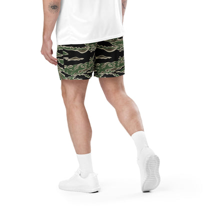 Tiger Stripe LLS Camo Basketball Shorts _ Concealing Coloration