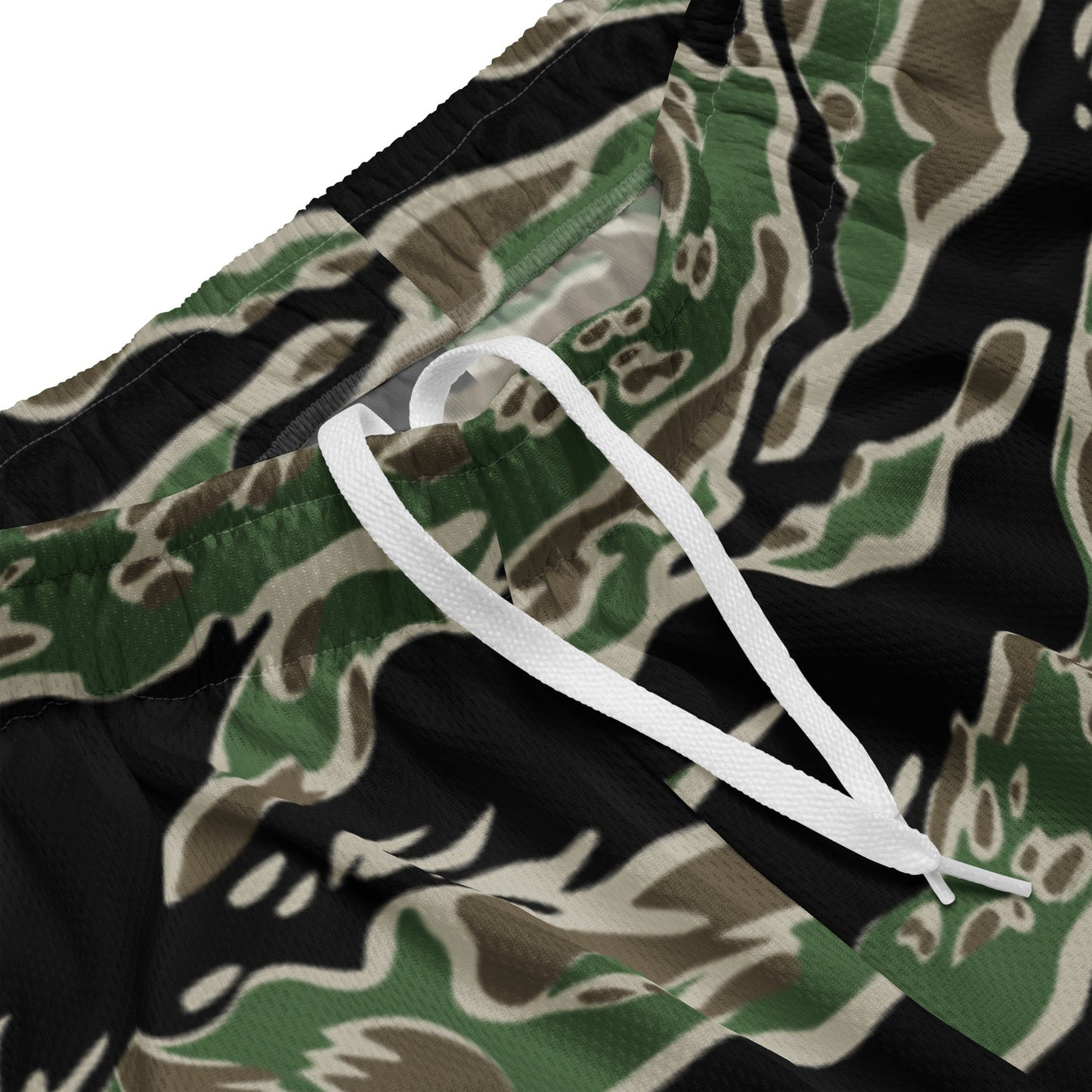 Tiger Stripe LLS Camo Basketball Shorts _ Concealing Coloration