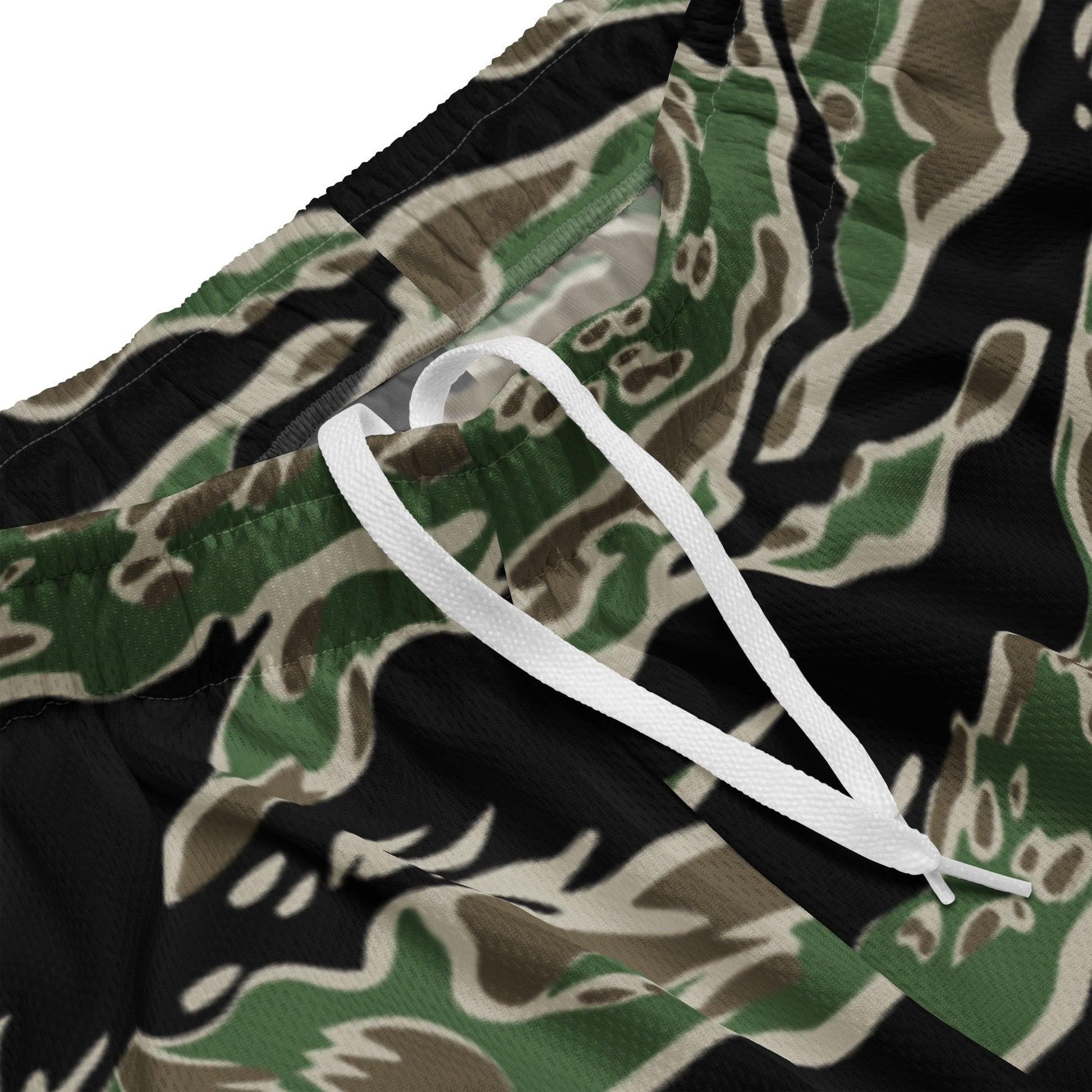 Tiger Stripe LLS Camo Basketball Shorts _ Concealing Coloration