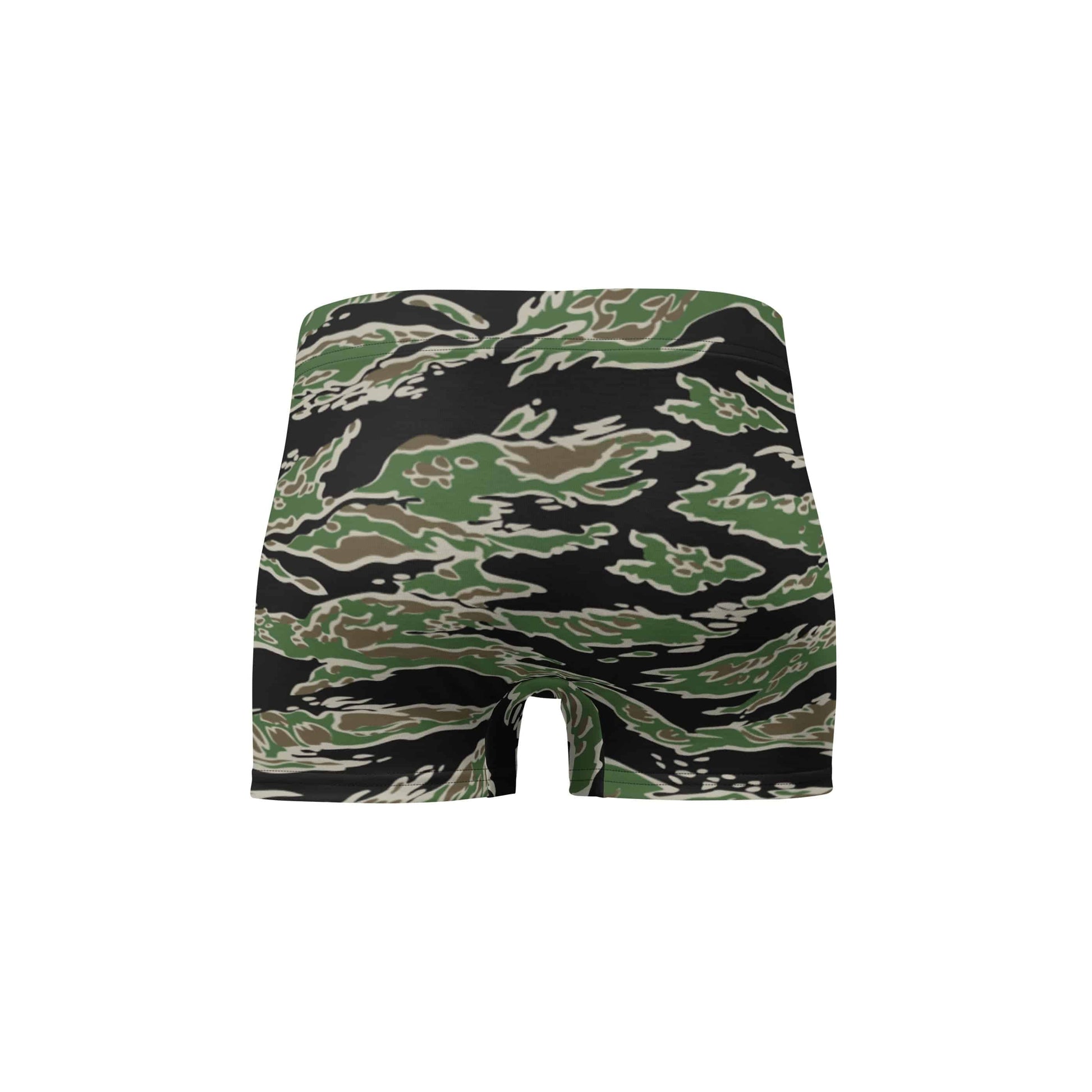 Tiger Stripe Camo Boxer Briefs Form Fitting Men’s Camouflage Underwear