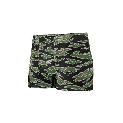 Tiger Stripe Camo Boxer Briefs Form Fitting Men’s Camouflage Underwear