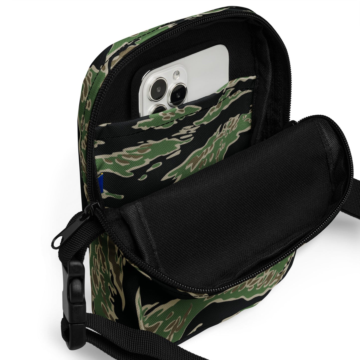 Tiger Stripe LLS Camo Crossbody Bag