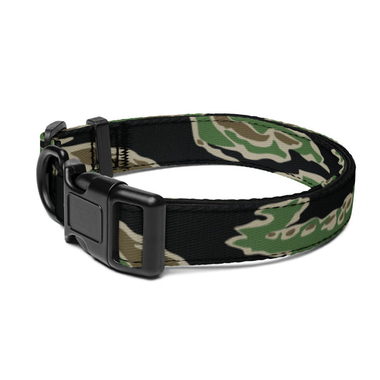 Tiger Stripe LLS Camo Dog collar