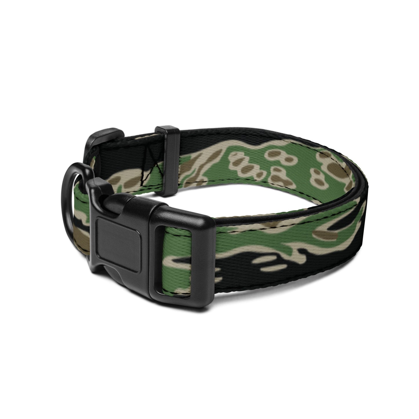 Tiger Stripe LLS Camo Dog collar _ Concealing Coloration