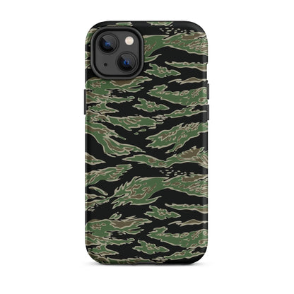 Tiger Stripe LLS Camo Field Case for iPhone® 14 Plus _ Concealing Coloration