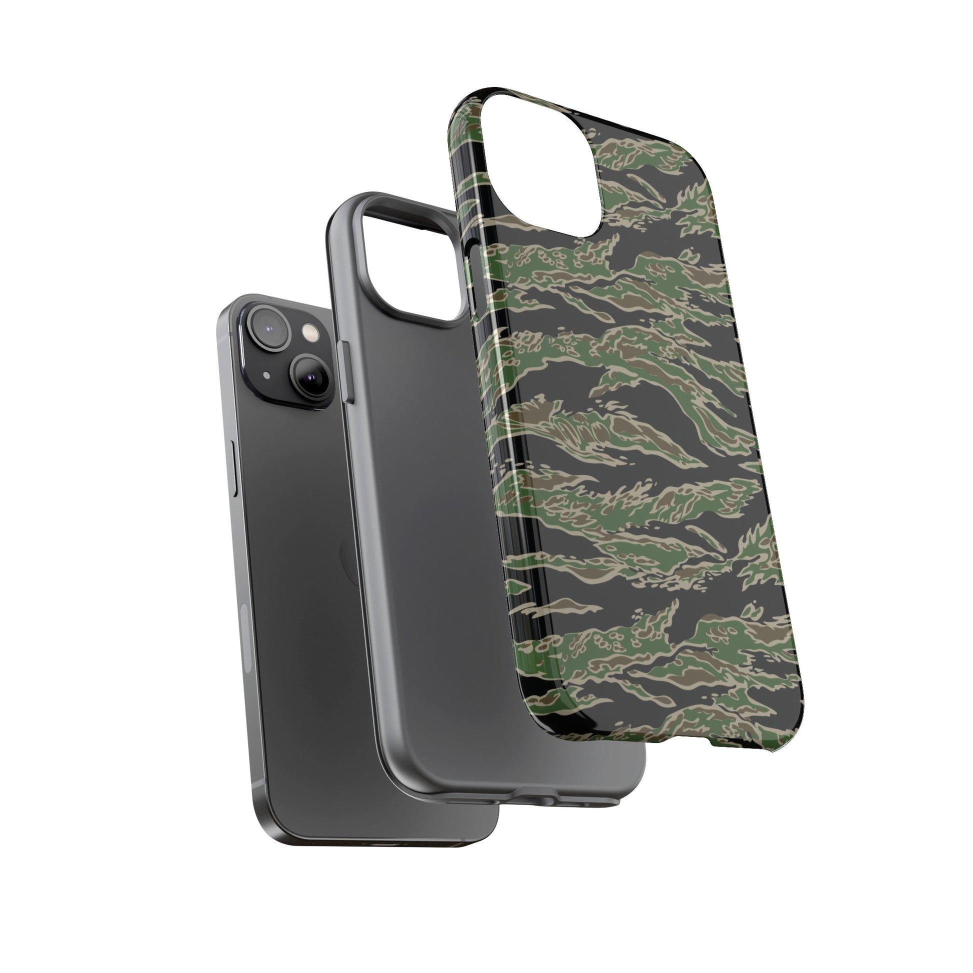 Tiger Stripe LLS Camo Field Case for iPhone® 14 Plus _ Concealing Coloration