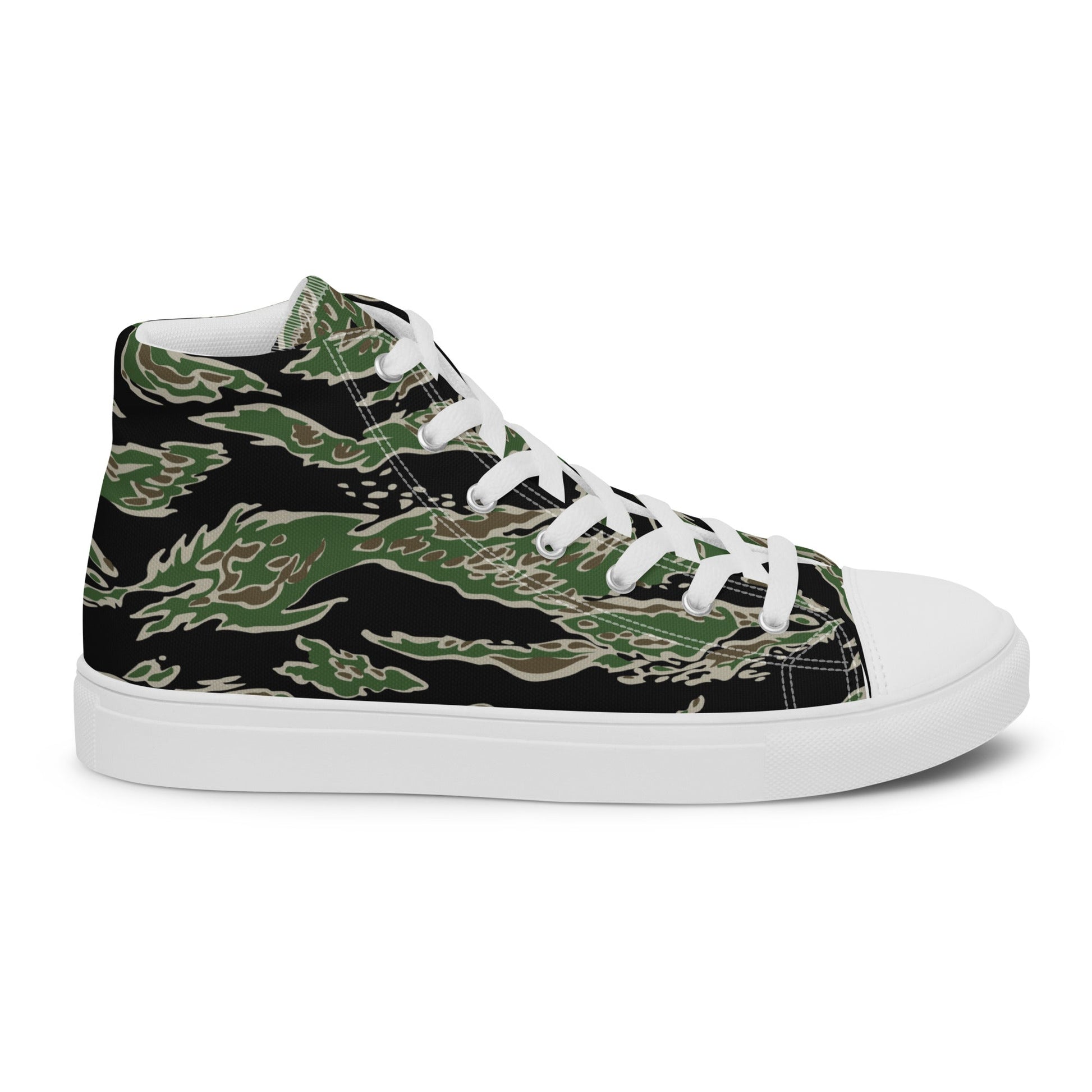 Tiger Stripe LLS Camo Men's Sneaker Hi - White