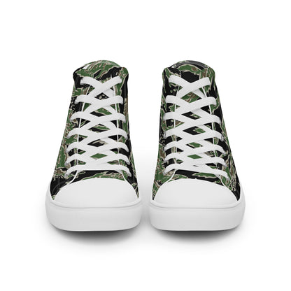 Tiger Stripe LLS Camo Men's Sneaker Hi - White