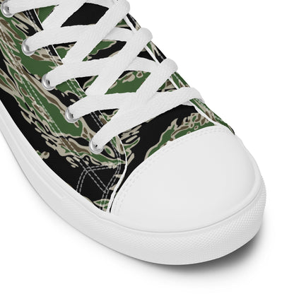 Tiger Stripe LLS Camo Men's Sneaker Hi - White