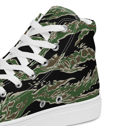 Tiger Stripe LLS Camo Men's Sneaker Hi - White