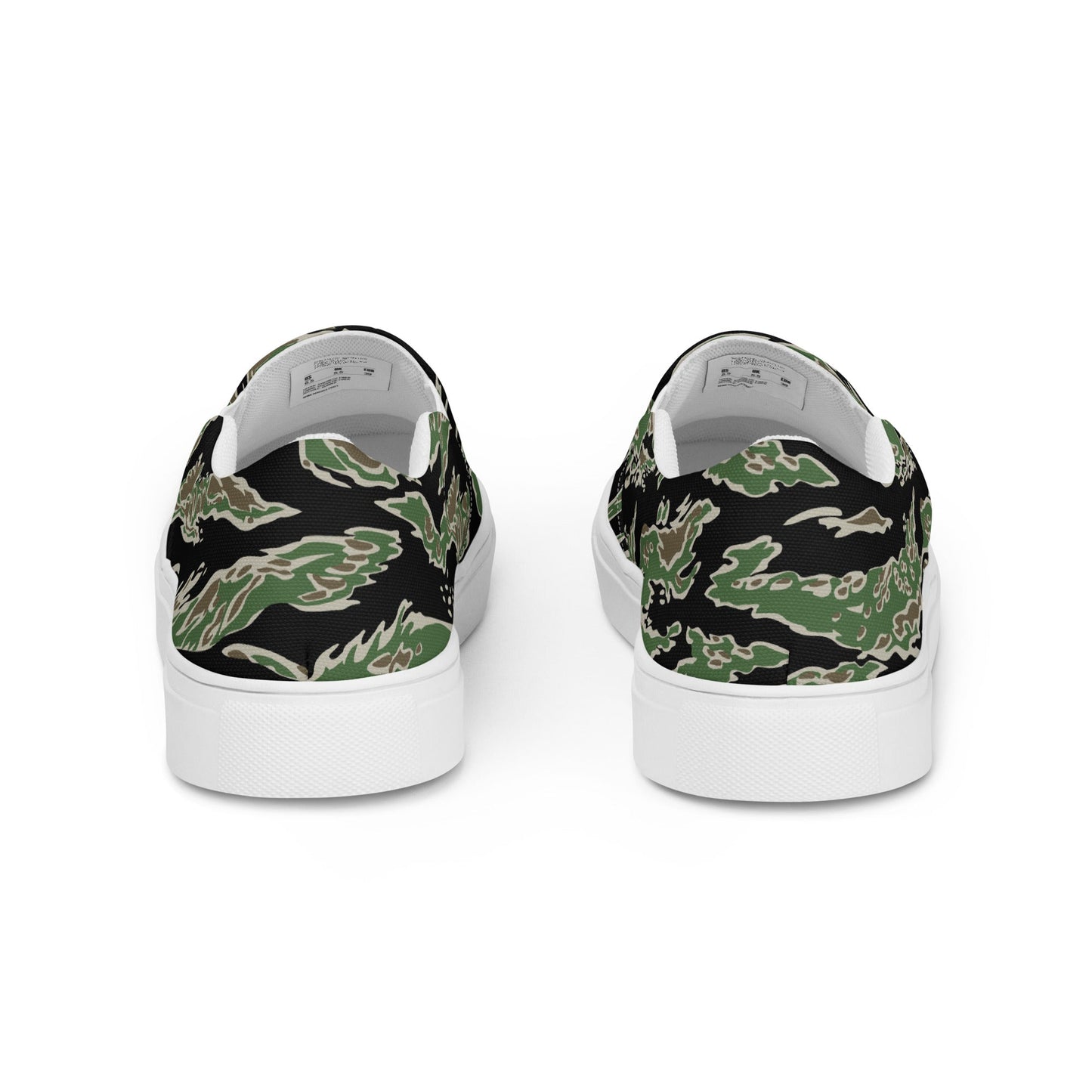 Tiger Stripe LLS Camo Men's Slip-On Sneaker _ Concealing Coloration