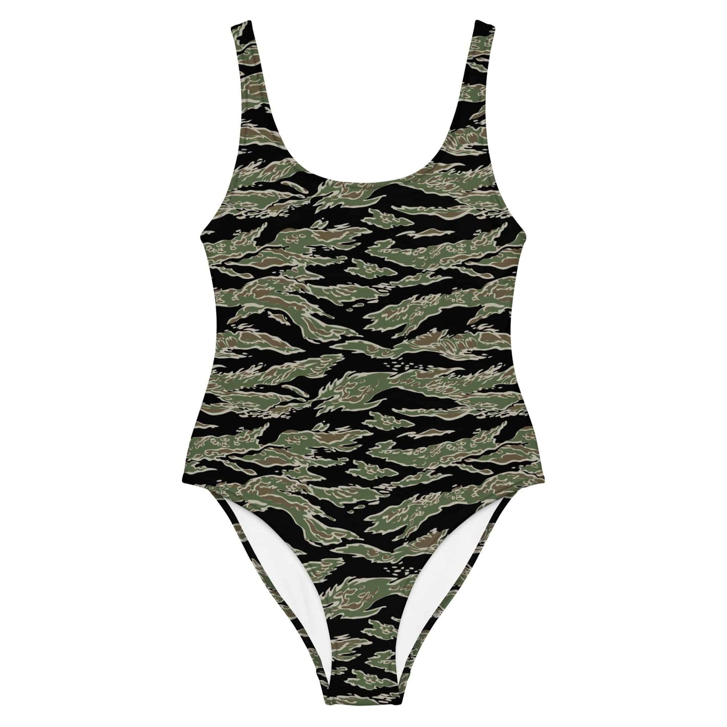 Tiger Stripe LLS Camo One-Piece Swimsuit _ Concealing Coloration