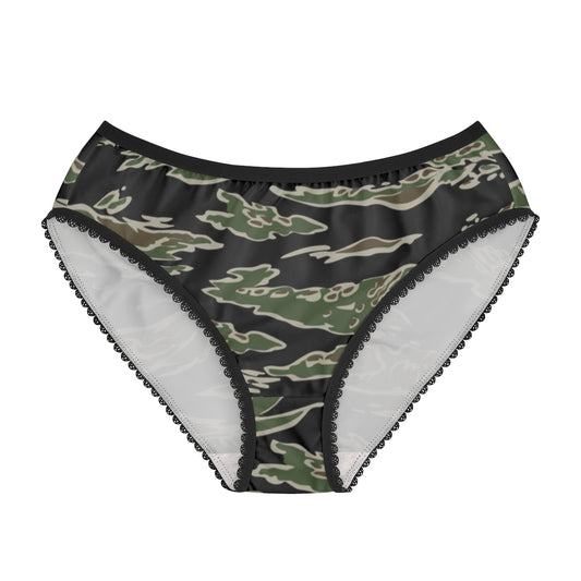Tiger Stripe LLS Camo Panties - flat front