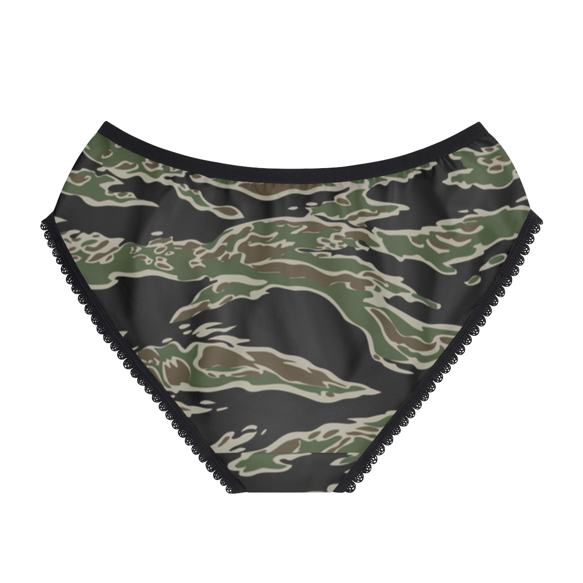 Tiger Stripe LLS Camo Panties - flat back