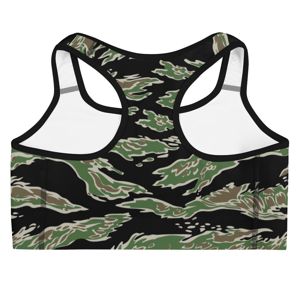 Tiger Stripe LLS Camo Racerback Sports Bra