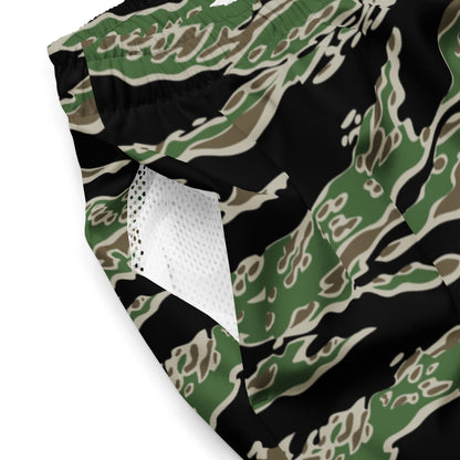 Tiger Stripe LLS Camo Swim Trunks _ Concealing Coloration