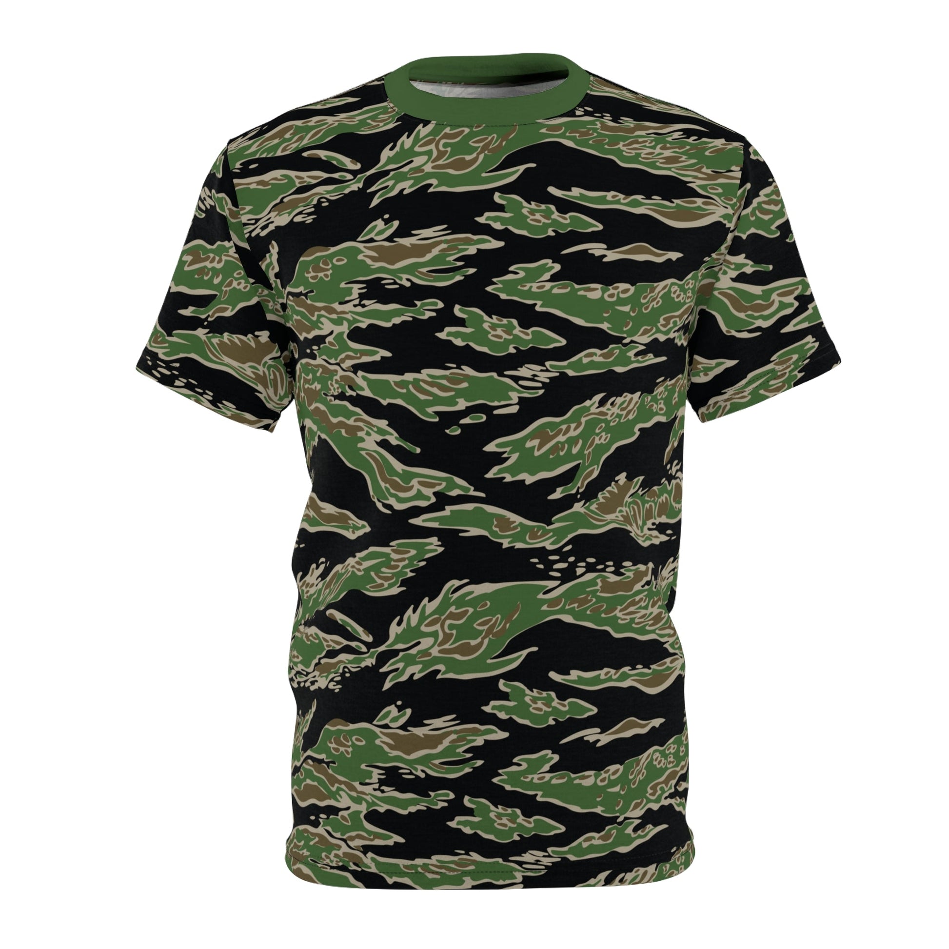 Tiger Stripe LLS Camo T-Shirt _ Concealing Coloration.