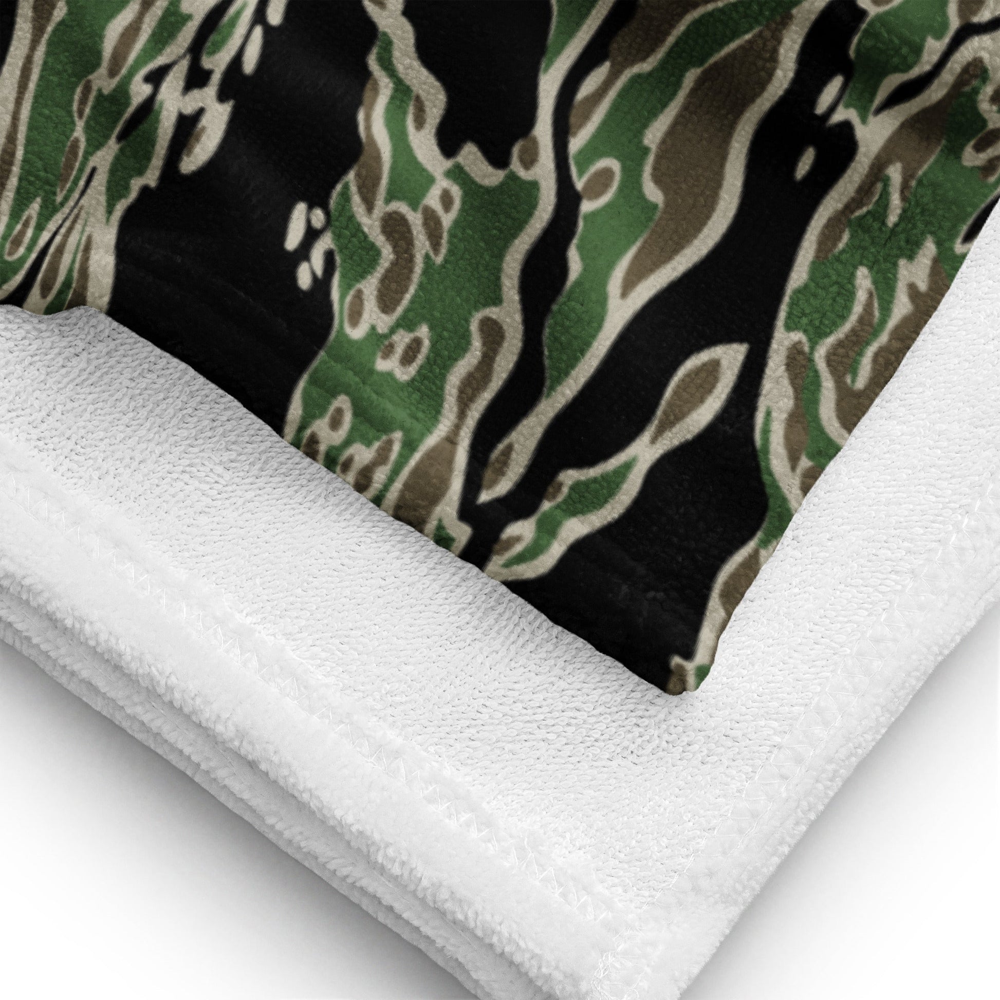 Tiger Stripe LLS Camo Towel _ Concealing Coloration