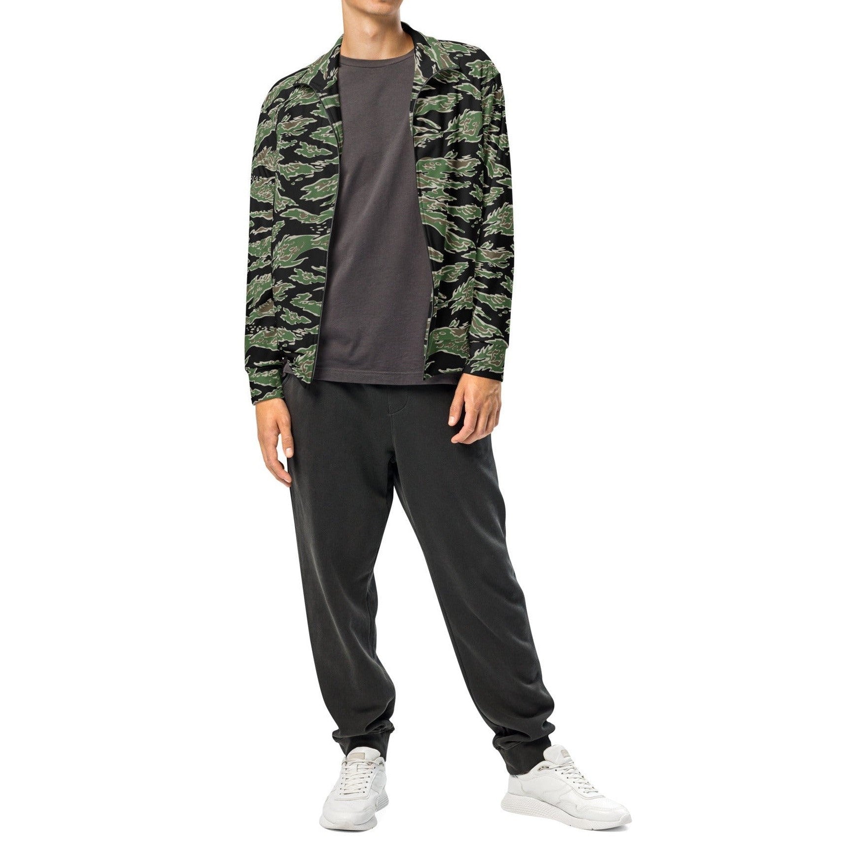 Tiger Stripe LLS Camo Track Jacket _ Concealing Coloration