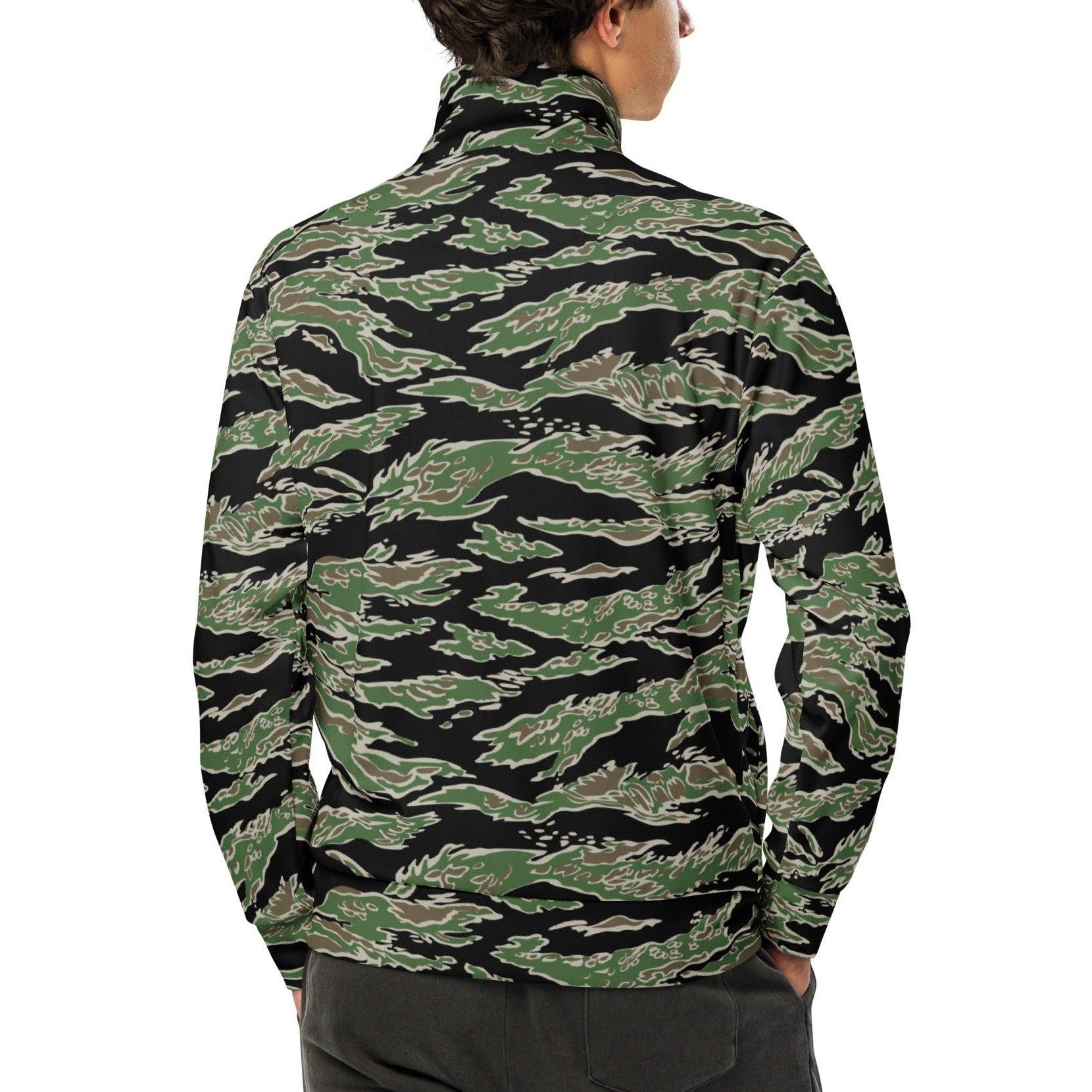 Tiger Stripe LLS Camo Track Jacket _ Concealing Coloration