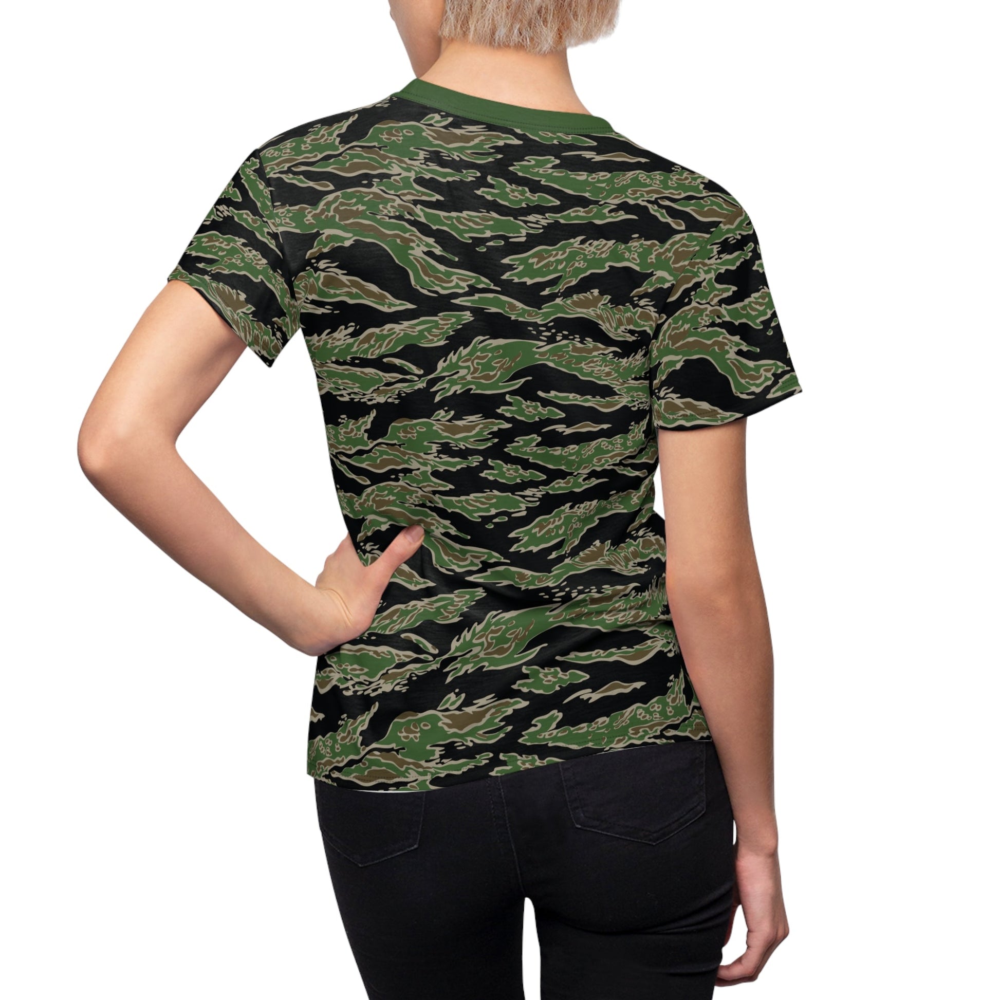 Tiger Stripe LLS Camo Women’s T-Shirt - Concealing Coloration