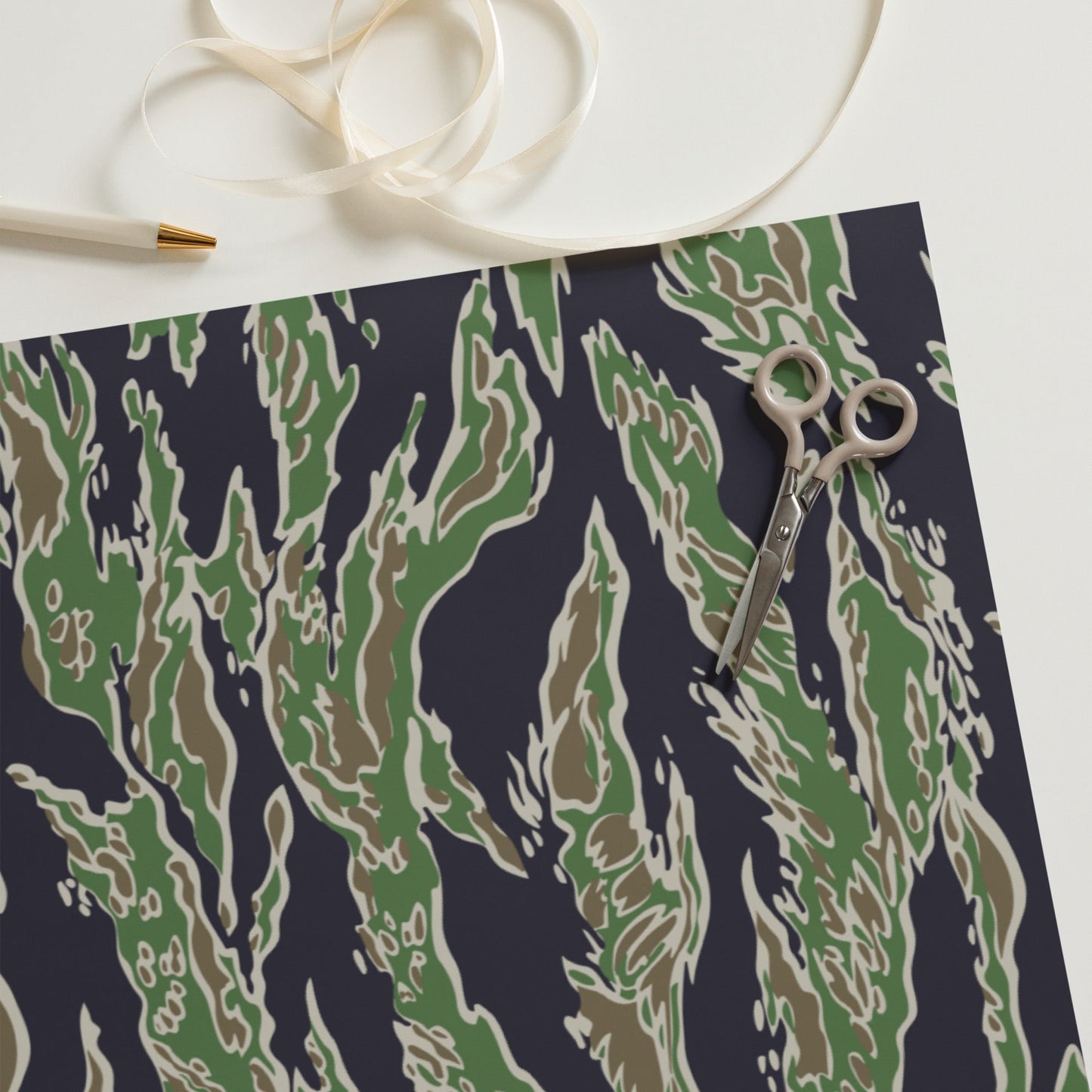 Tiger Stripe LLS Camo Wrapping Paper