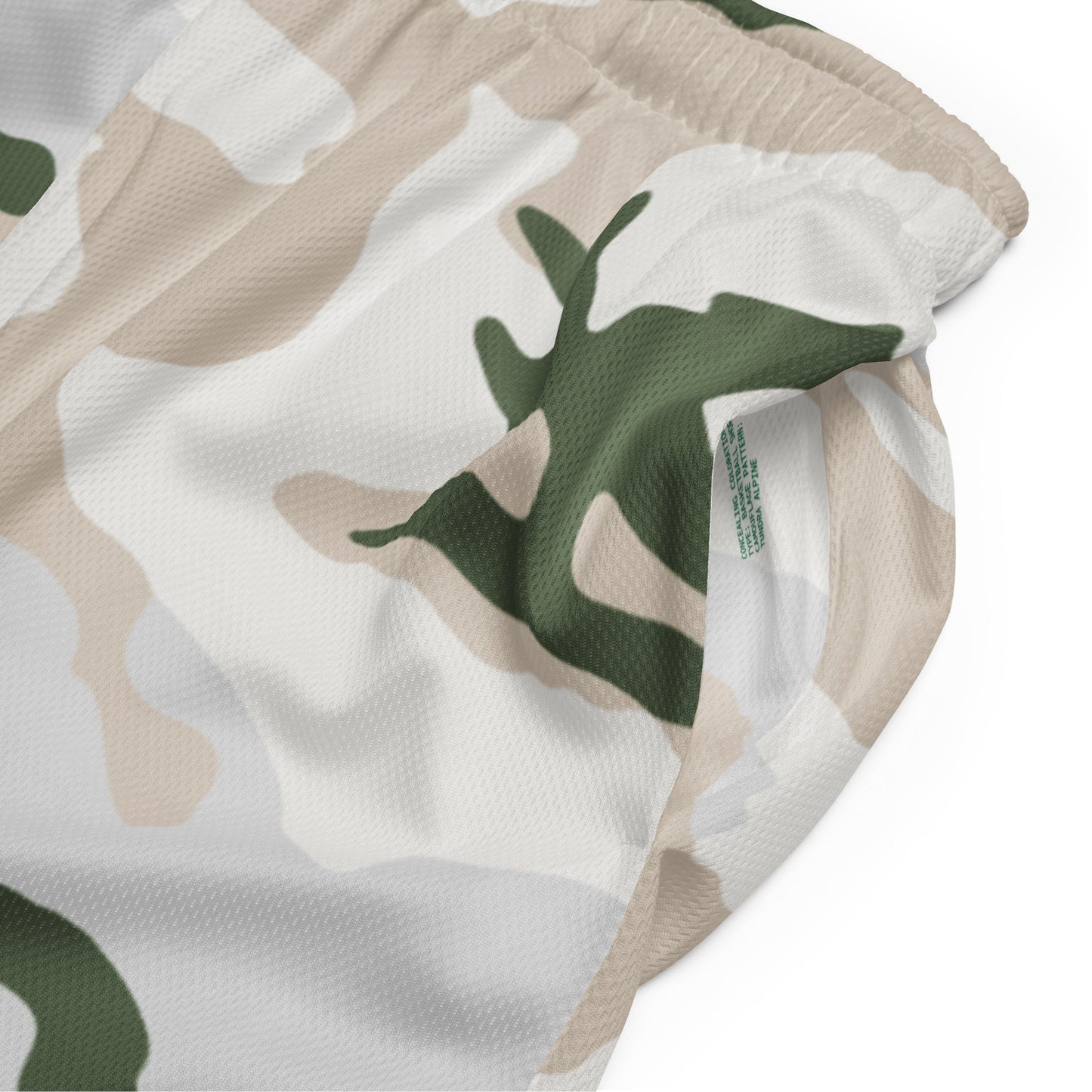 Tundra Alpine Camo Basketball Shorts