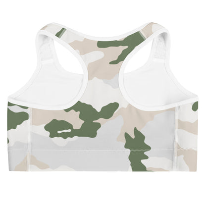 Tundra Alpine Camo Racerback Sports Bra