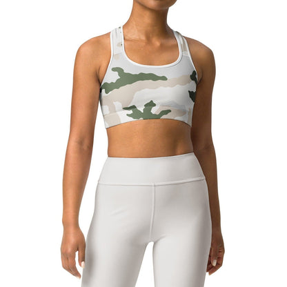 Tundra Alpine Camo Racerback Sports Bra