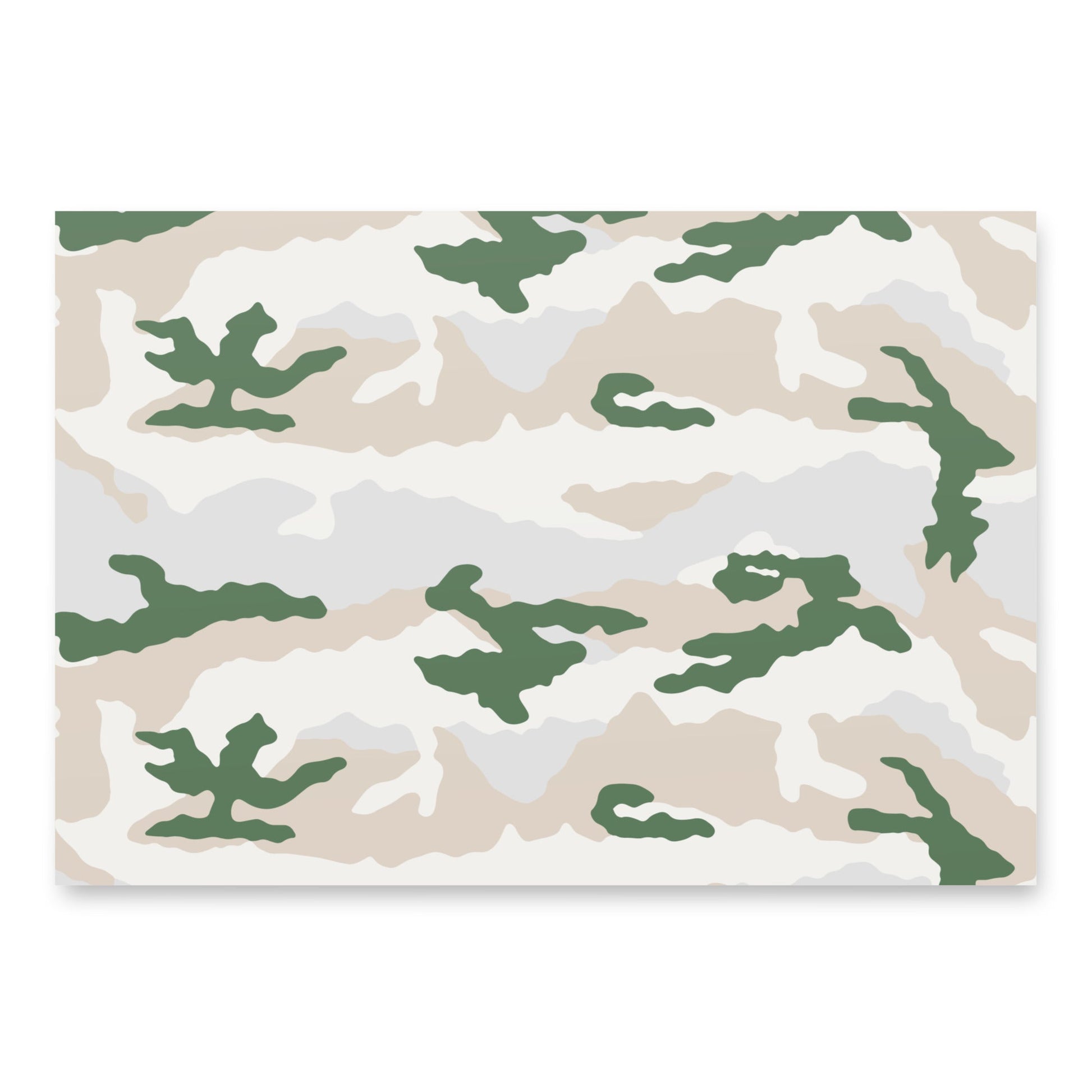 Tundra Alpine Camo Wrapping Paper _ Concealing Coloration