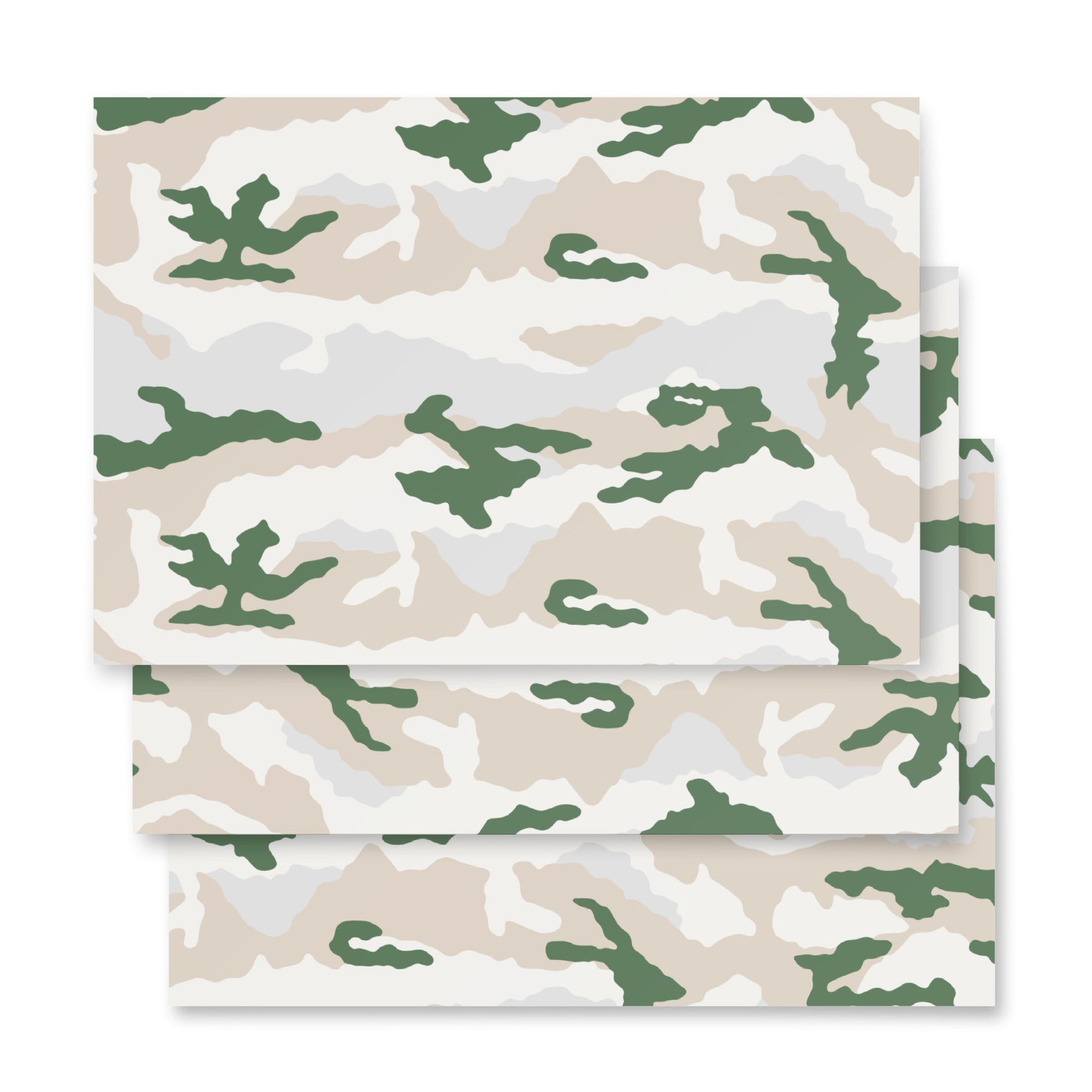 Tundra Alpine Camo Wrapping Paper _ Concealing Coloration