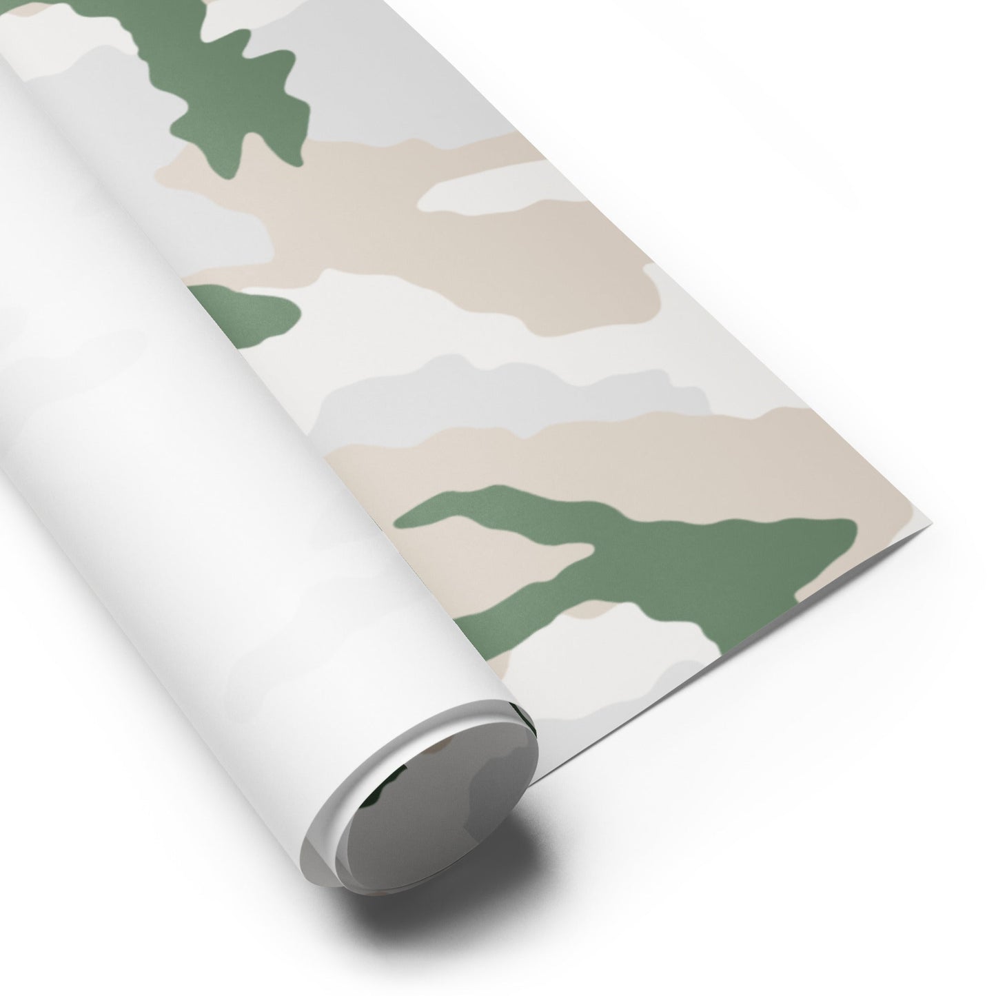 Tundra Alpine Camo Wrapping Paper _ Concealing Coloration