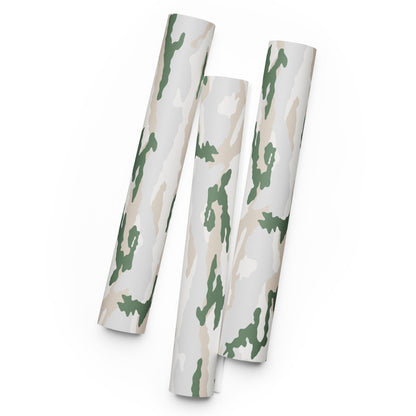 Tundra Alpine Camo Wrapping Paper _ Concealing Coloration